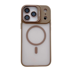 Custodia per telefono magnetica opaca con supporto per obiettivo <span class=keywords><strong>Cover</strong></span> protettiva per <span class=keywords><strong>iPhone</strong></span> 17 17 Pro 17 Pro Max 17 Air 16 15 14 12 <span class=keywords><strong>11</strong></span> - Product Image 5