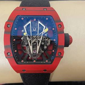 Reloj de Pulsera Deportivo para Hombre, Mecánico, Esqueleto, con Esfera Abierta, Correa de Nailon Negro, Movimiento Automático - Product Image 1