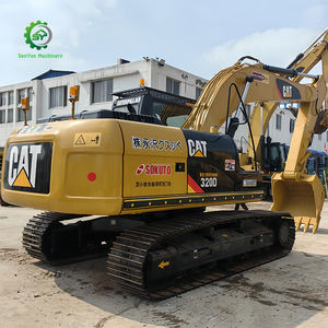 Haute qualité utilisé Caterpillar CAT320D2L pelle sur chenilles hydraulique 2022 modèle basses heures moteur boîte de vitesses pompe terrassement - Product Image 1