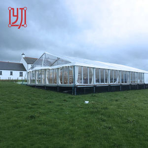 Tente de réception extérieure en aluminium de 20 m pour 500 personnes, idéale pour mariage, événement, ou fête de lune de miel - Product Image 4