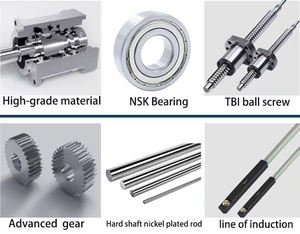 Top Sale Electric Cylinder Servo Linear Actuator High Speed Stainless Steel <b>Mount</b> Digital Cylinder Motor Bearing Gear 400W-3KW - Product Image 3