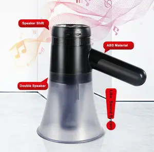 New 20W Megaphone With Recording Music Siren USB And TF Slot BT