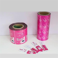 Rouleau de film plastique laminé en aluminium à 2 couches ou multicouches avec impression pour les médicaments ou l'emballage de sachets alimentaires