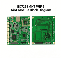 Réveil intelligent WiFi 6 BLE 5.4 BK7258MHT, module AIoT intelligent pour serrure de porte intelligente, commande vocale de caméra, appareil domotique