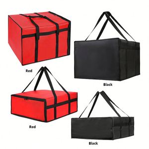 Sac isotherme pliable personnalisé pour livraison de repas, sac à lunch souple et imperméable pour pique-nique, idéal pour le pain et la pizza, sac glacière thermique d'extérieur économique - Product Image 4