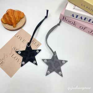 YY New Style PU Star Shaped Leather Luggage <b>Charm</b> Five-Pointed Star Keychain Fashionable <b>Bag</b> Accessory for GIfts - Product Image 4