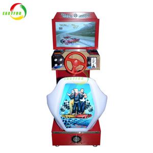 เครื่องเล่นเกมอาร์เคด Outrun อุปกรณ์เกมแข่งรถ วิดีโอเกมคอนโซลจำลอง เครื่องเกมอาร์เคดรถแข่งสำหรับเด็ก - Product Image 2