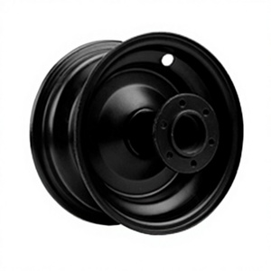 Roue de remplacement neuve en acier argenté <span class=keywords><strong>LEINA</strong></span> 6X4.5 7X5.0 pour pneus de kart, buggy, véhicule de sport et de course 145/70-6 145/70-8 16X8-7 - Product Image 4
