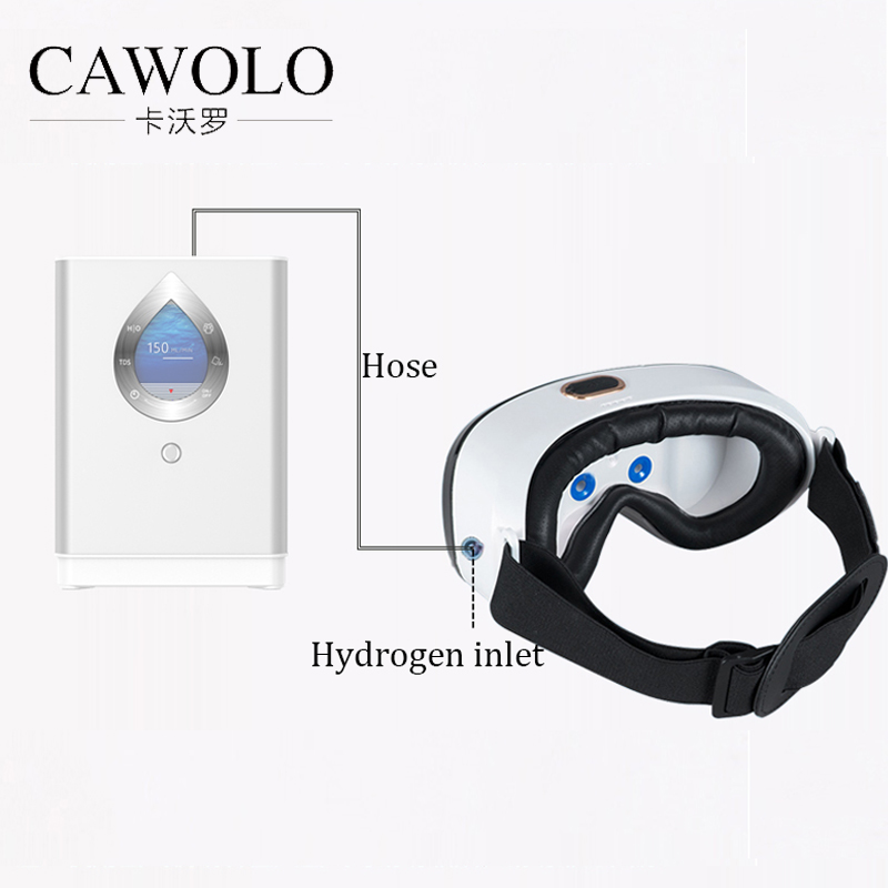 Cawolo new technology portable hydrogen eye massager with heat compression