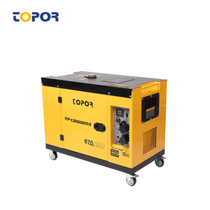 Générateur diesel silencieux de marque Topor pour usage domestique, solution d'alimentation de secours, options de démarrage à distance ATS - Product Image 6