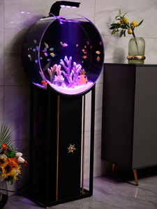 Indoor Originaliteit Ecologische Woonkamer Aquarium Originaliteit Medium Klein Acryl Aquarium Zee Tan - Product Image 4