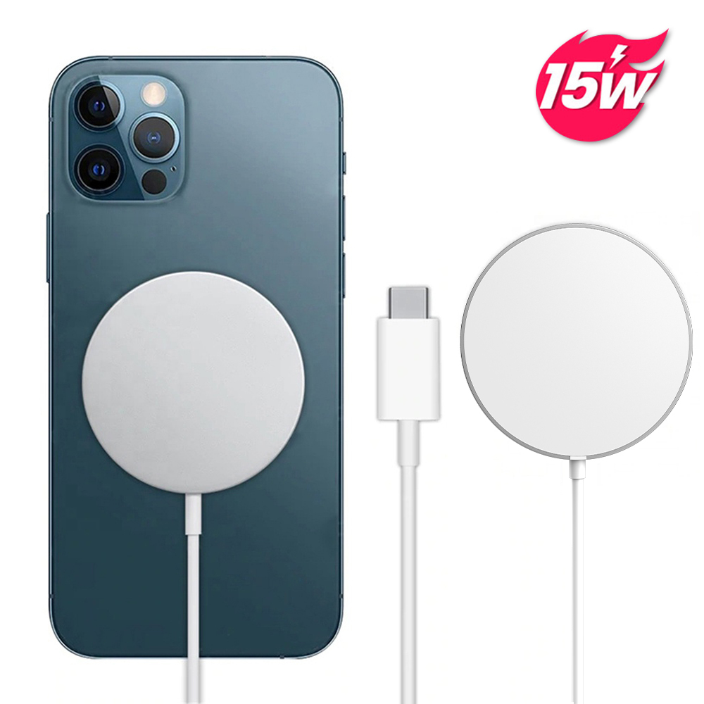 Ready Stock Magnetic Wireless Charger Manufacture Mobile Phone Magnetic Wireless Charging For Iphone 12 Pro Max X 11