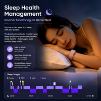 Bracelet Connecté Intelligent : Suivi de Santé, Moniteur de Sommeil, Montre Sportive Étanche, Appareil Portable IA pour Hommes et Soins Familiaux