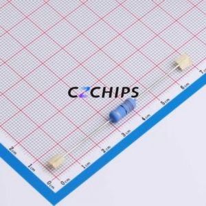 Résistance traversante MOR02SJ0330A10, composant traversant (THT), D4.5xL11.5mm, film d'oxyde métallique, 33 ohms, 5%, 2W - Product Image 2