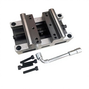 Tornillo de Banco Zhan Ying ZY 130 220 Manual de Precisión, Apertura de 195 mm, Pernos M12, Mordazas Planas - Product Image 2