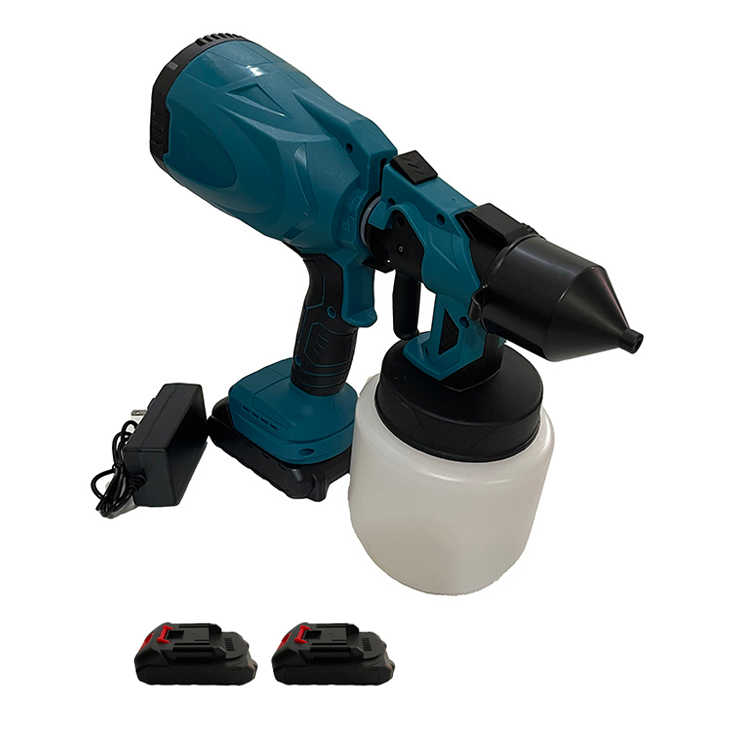 OEM Cordless Power Tools Paint Sprayer Gun 21V Battery 800ML Multi Function Electric Hand Held Paint Gun Spray Gun