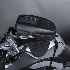 Motorcycle Tank Bag - Waterproof Motorbike Luggage Bags With Strong Magnetic,Bigger Window - Universal Oil Fuel Tank Bags