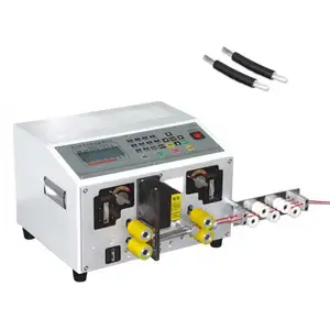 Cable manufacturing equipment mobile USB cable making machine automatic computer wire stripping peeling cutting machine