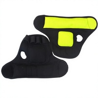 Gants de fitness lestés en caoutchouc, vente directe usine, avec sangles de poignet lestées, gants d'entraînement de boxe en forme de tortue pour les bras