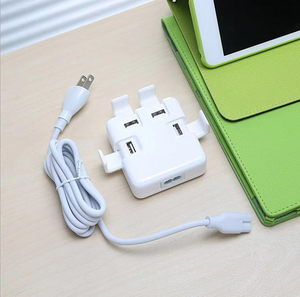 30W USB <b>Power</b> <b>Adapter</b> 4 Ports USB Charger AC Charger Mobile Phone Holder Suitable for Charging Mobile Phones and Other Devices - Product Image 4