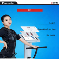Entraîneur sportif efficace d'électrostimulation pour la musculation