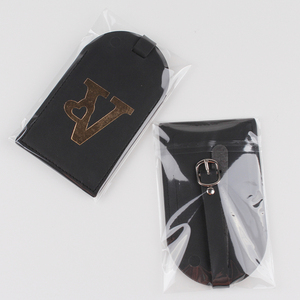 Biểu Tượng Tùy Chỉnh Thăng Hoa PU Da Hành Lý Tag Kim Loại Sang Trọng ID Thẻ Du Lịch Cho Vali Hành Lý Túi Xách Với Mô Hình Thư - Product Image 6