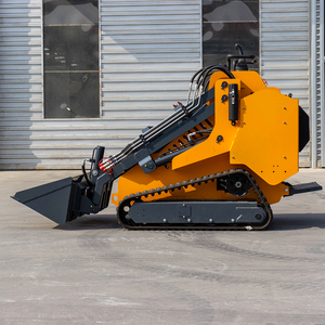 Hot <strong>Sale</strong> CE Diesel Engine <strong>Skid</strong> <strong>Steer</strong> Loader Mini Wheel/Track Home Garden Attachment with Core Components Motor Pump Gearbox - Product Image 4