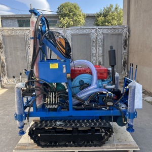 Máquina de Perfuração de Poços de Água Hidráulica Montada em Esteira a Diesel, 200m de Profundidade, para Irrigação Agrícola e Perfuração de Rocha Dura - Product Image 5