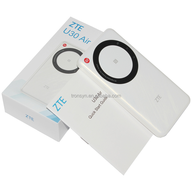 For ZTE U30 Air 4G 5G LTE Mobile WiFi Hotspot 4500mAh Battery Supports 5G Fast Network SA&NSA VPN Function WEP for SOHO Use