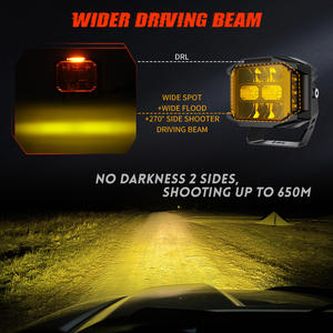 Accesorios Off-Road para <span class=keywords><strong>Bronco</strong></span>, Kit de Luces LED Auxiliares Laterales de Foco 4x4 para Camioneta con Arnés de Cables para <span class=keywords><strong>Ford</strong></span> <span class=keywords><strong>Bronco</strong></span> 2021 <span class=keywords><strong>2022</strong></span> - Product Image 5