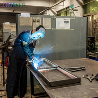 Plaque de fer de précision personnalisée poinçonnage fabrication de tôle découpe laser placage boîtier de distribution en acier inoxydable
