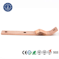 Barra Colectora de Cobre Flexible, Recubierta de Estaño, Conexión Suave Laminada para Transformadores y Equipos de Conmutación, Personalizable