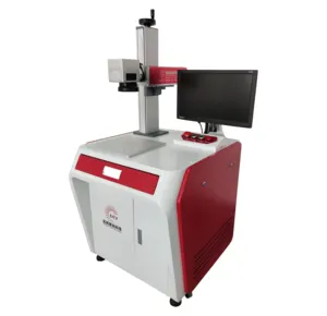 Macchina per la marcatura Laser in fibra UV da tavolo e portatile macchina per incisione in metallo con marcatura automatica sorgente Laser IPG