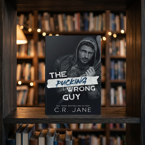 หนังสือเรื่อง "The Pucking Wrong Guy" ฉบับภาษาอังกฤษ ปกอ่อน แนวโรแมนติกสีเข้ม นิยายฮอกกี้ สำหรับผู้ใหญ่ - Product Image 2