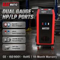 Máquina de Servicio de Aire Acondicionado Totalmente Automática GATmatic GM710A-YF, Recuperación, Recarga y Limpieza de R1234yf, Pantalla LCD, Impresión de Datos, 1.5CFM, 12cc, 1HP, Certificación CE