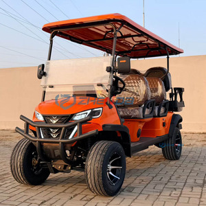 Voiturette de <span class=keywords><strong>golf</strong></span> électrique <span class=keywords><strong>mini</strong></span> cargo 4 places à batterie au plomb, certifiée CE/DOT, pour usage agricole – Prix abordable - Product Image 6
