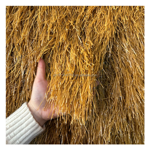 Chinese Manufacturer <strong>Custom</strong>-made 100% HDPE Sturdy Backing Synthetic Thatched <strong>Roof</strong> with Anti-aging Properties. - Product Image 2