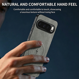 Funda Protectora de Cuero, PC y TPU con Adsorción Magnética y Protección Anticaídas para <span class=keywords><strong>Google</strong></span> <span class=keywords><strong>Pixel</strong></span> 6, <span class=keywords><strong>6A</strong></span>, 7, 8, 8A, 9, 9A, 10 Pro, XL - Product Image 6