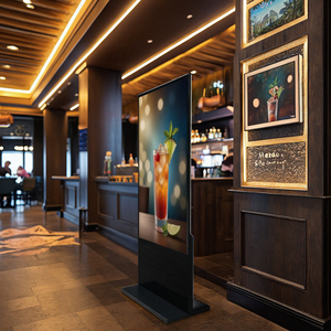 Tầng đứng tương tác kỹ thuật số hiển thị AD Máy LCD trong nhà màn hình cảm ứng Máy nghe nhạc quảng cáo cho nông dân thị trường nhà cung cấp hướng dẫn - Product Image 1