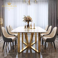 Meubles de maison italiens, table à manger de luxe, prix de gros, meubles de maison modernes, tables à manger en marbre