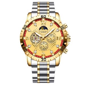 Montre mécanique The Lorraine <span class=keywords><strong>Marquis</strong></span> pour homme, montre automatique pour homme, tourbillon, phase de lune multifonctionnelle - Product Image 5