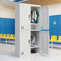 Bo Jiao casier en métal à 4 portes armoire de sport armoire de rangement en acier armoires de classement