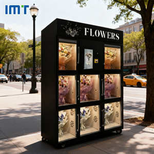 Máquina Expendedora de Flores Refrigerada Automática de Alta Gama con Pantalla Táctil Personalizable para Ramos Florales - Product Image 3