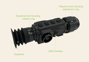 Lente Monocular TS650L, Lente Gran Angular para Cámara <span class=keywords><strong>HD</strong></span>, Accesorios de Repuesto OEM - Product Image 3