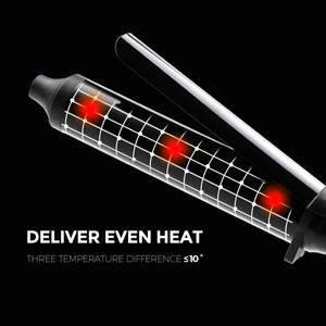 Rizador de pelo instantáneo profesional, rizador de pelo eléctrico giratorio de cerámica, Barril - Product Image 4