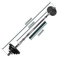 Ensemble d'haltères réglables en fonte personnalisées Kepler KG761 20 kg, idéal pour la musculation, la remise en forme, l'entraînement de musculation, la salle de sport à domicile