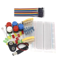 Vente directe d'usine pour le kit de démarrage R3 Mini 13 en 1 avec mini carte à pain LED Jumper