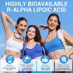 SOLOTREE Etichetta Privata 240 Capsule Senza Glutine 600 mg per Porzione Acido R-Alfa Lipoico Integratore ALA con Olio di Cocco - Product Image 6