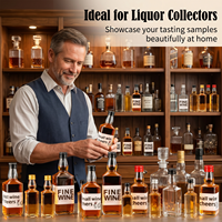 Bouteille en verre personnalisée de 200 ml, 500 ml, 375 ml, vente en gros de bouteilles de rhum, de whisky, de liqueur, de gin, de vin, de spiritueux, de vodka