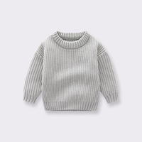 Ins pull pour bébé garçon et fille, manteau en tricot ample automne hiver